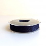 Lurex Organza Ribbon  15 mm - Color Blue